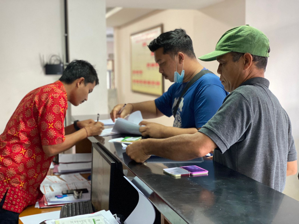 Penerimaan Bagi Masyarakat Desa Petang , Terkait Dengan Pencairan Dana BLT-DD Per Bulan